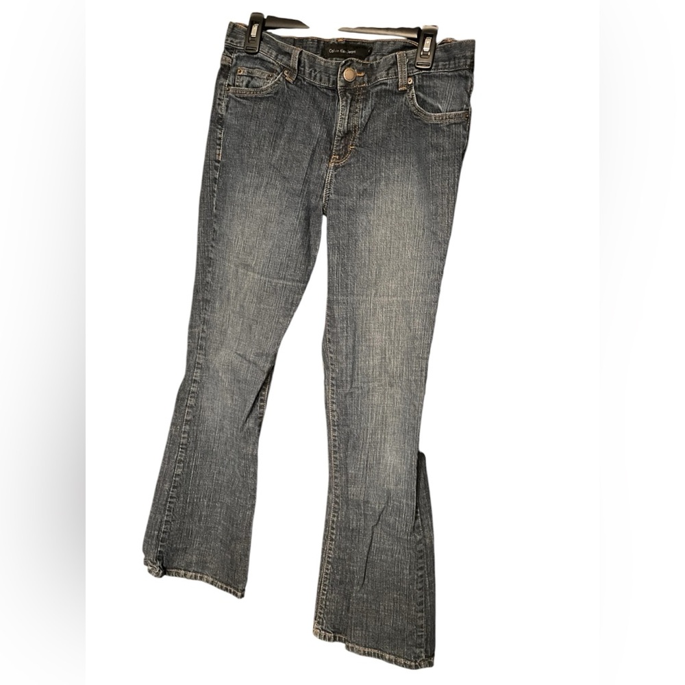 Calvin Klein Blue Flare Jeans